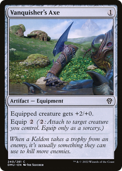 Vanquisher's Axe (240) [Dominaria United] foil - Deck Out Gaming