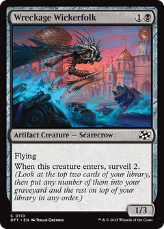 Wreckage Wickerfolk (110) [Aetherdrift] - Deck Out Gaming