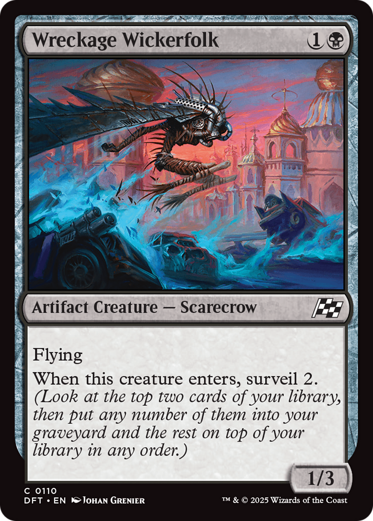 Wreckage Wickerfolk (110) [Aetherdrift] - Deck Out Gaming
