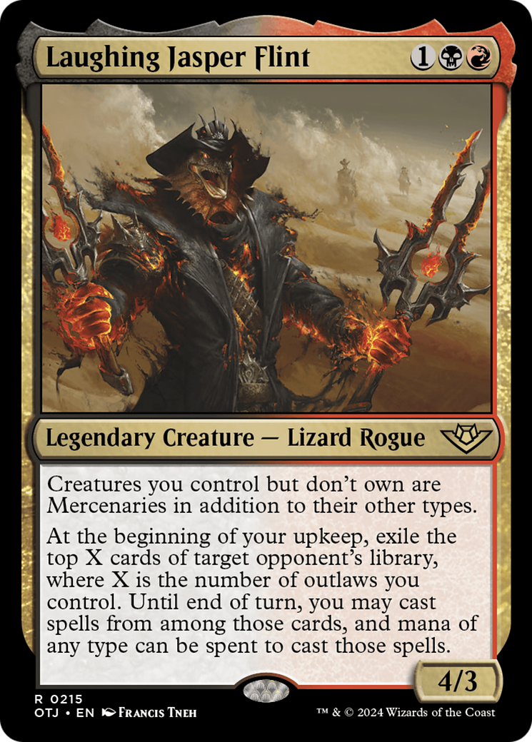 Laughing Jasper Flint (215) [Outlaws of Thunder Junction] - Deck Out Gaming