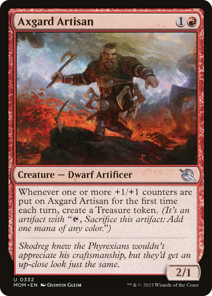 Axgard Artisan (332) [March of the Machine] - Deck Out Gaming
