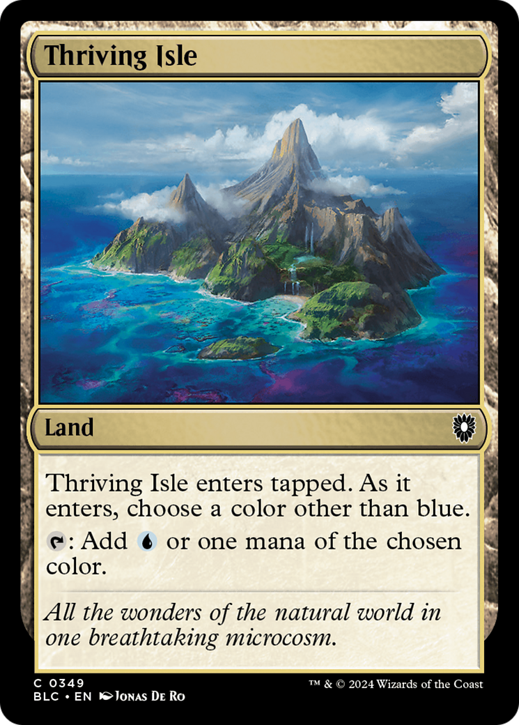 Thriving Isle (349) [Bloomburrow Commander] - Deck Out Gaming