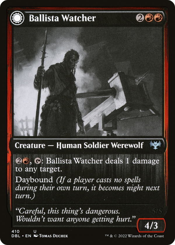 Ballista Watcher (410) [Innistrad: Double Feature] - Deck Out Gaming