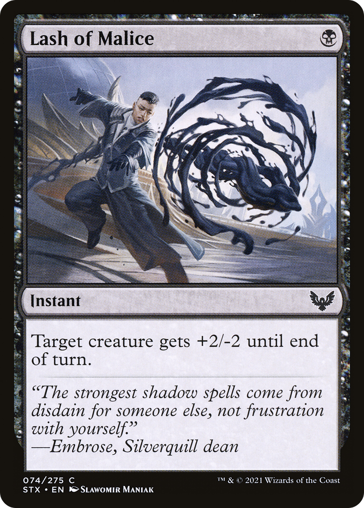 Lash of Malice (74) [Strixhaven: School of Mages] foil - Deck Out Gaming