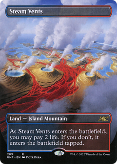 Steam Vents (Borderless) (283) [Unfinity] - Deck Out Gaming