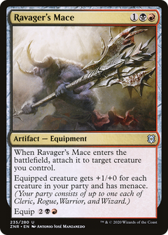 Ravager's Mace (235) [Zendikar Rising] - Deck Out Gaming