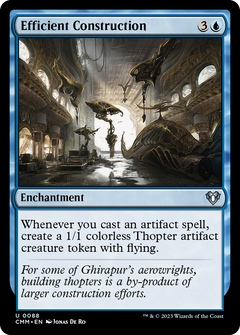 Efficient Construction (88) [Commander Masters] foil - Deck Out Gaming