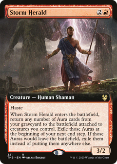 Storm Herald (Extended Art) (321) [Theros Beyond Death] - Deck Out Gaming