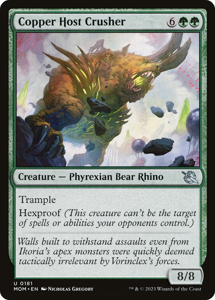 Copper Host Crusher (181) [March of the Machine] foil - Deck Out Gaming