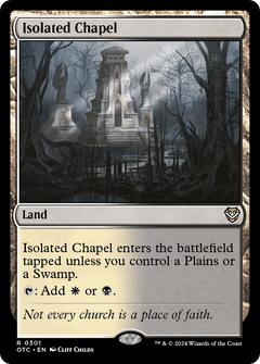 Isolated Chapel (301) [Outlaws of Thunder Junction Commander] - Deck Out Gaming