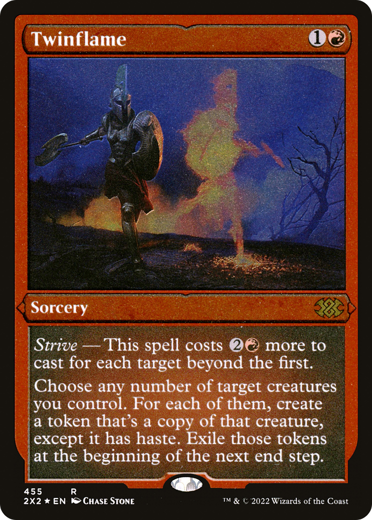 Twinflame (Foil Etched) (455) [Double Masters 2022] foil - Deck Out Gaming