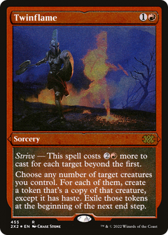 Twinflame (Foil Etched) (455) [Double Masters 2022] foil - Deck Out Gaming