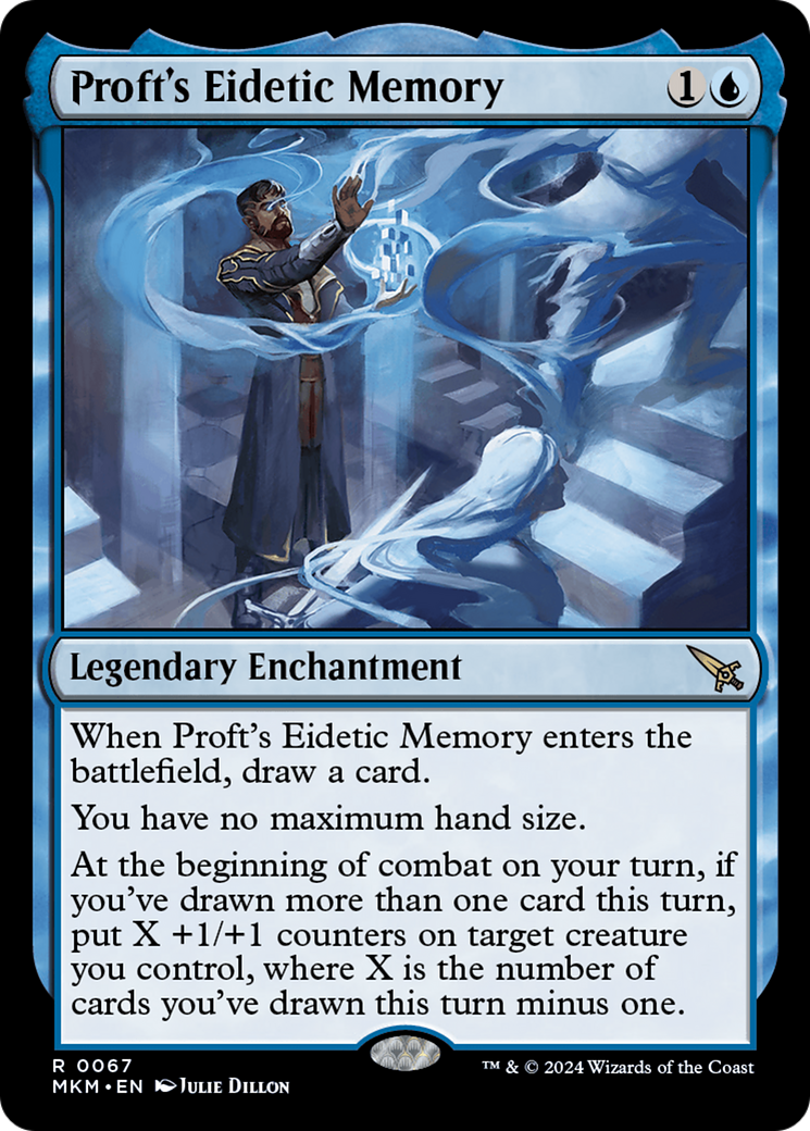 Proft's Eidetic Memory (67) [Murders at Karlov Manor] foil - Deck Out Gaming