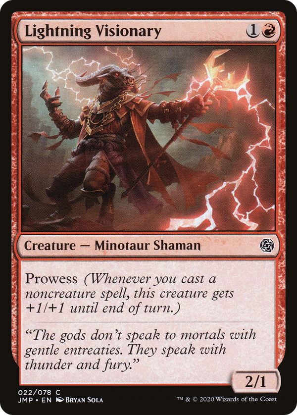 Lightning Visionary (22) [Jumpstart] - Deck Out Gaming