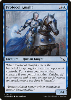 Protocol Knight (74) [March of the Machine] - Deck Out Gaming
