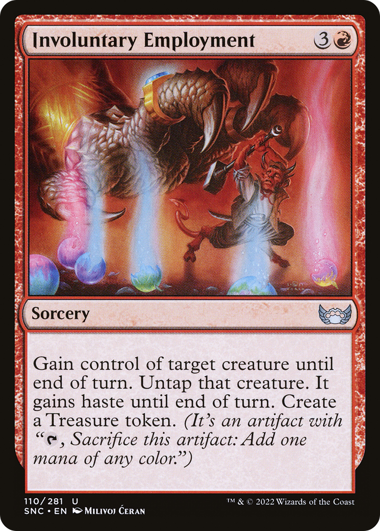 Involuntary Employment (110) [Streets of New Capenna] foil - Deck Out Gaming