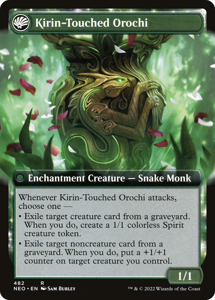 Teachings of the Kirin (Extended Art) (482) [Kamigawa: Neon Dynasty] foil - Deck Out Gaming
