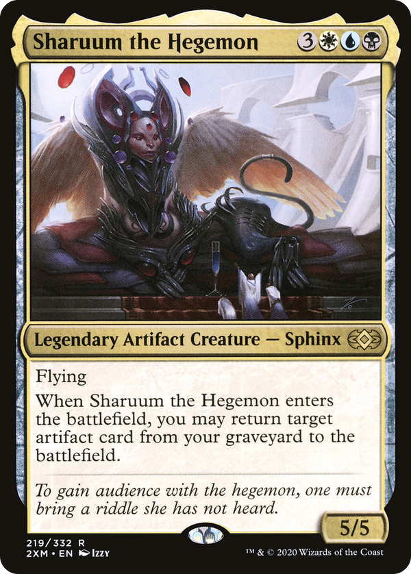 Sharuum the Hegemon (219) [Double Masters] - Deck Out Gaming