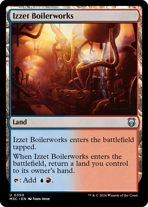 Izzet Boilerworks (350) [Modern Horizons 3 Commander] - Deck Out Gaming