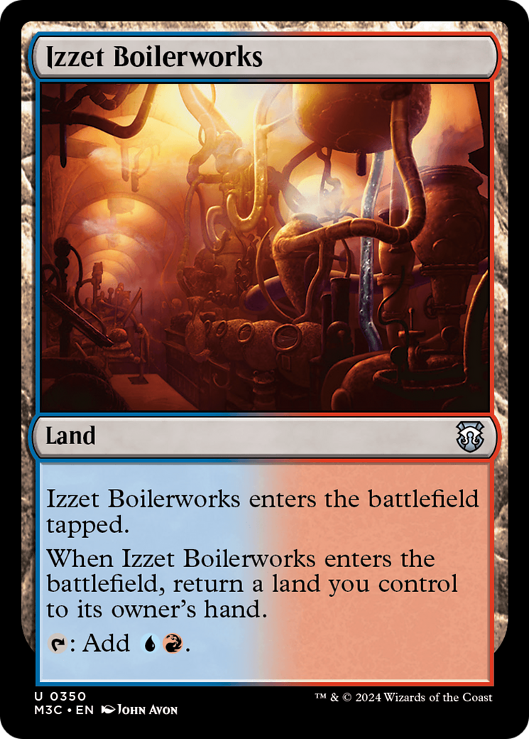 Izzet Boilerworks (350) [Modern Horizons 3 Commander] - Deck Out Gaming