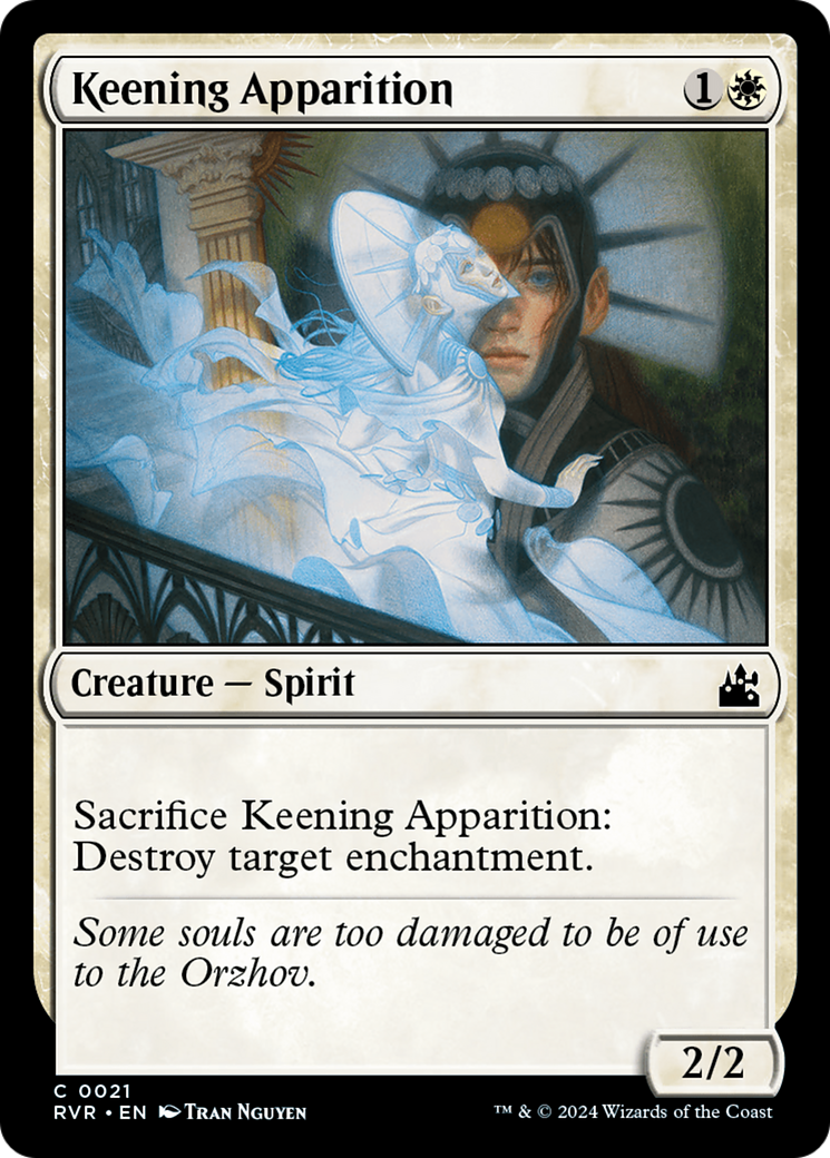 Keening Apparition (21) [Ravnica Remastered] foil - Deck Out Gaming