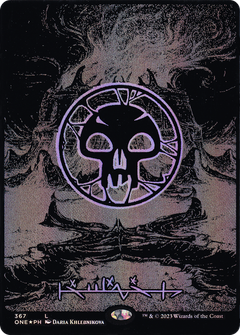 Swamp (367) [Phyrexia: All Will Be One] foil - Deck Out Gaming