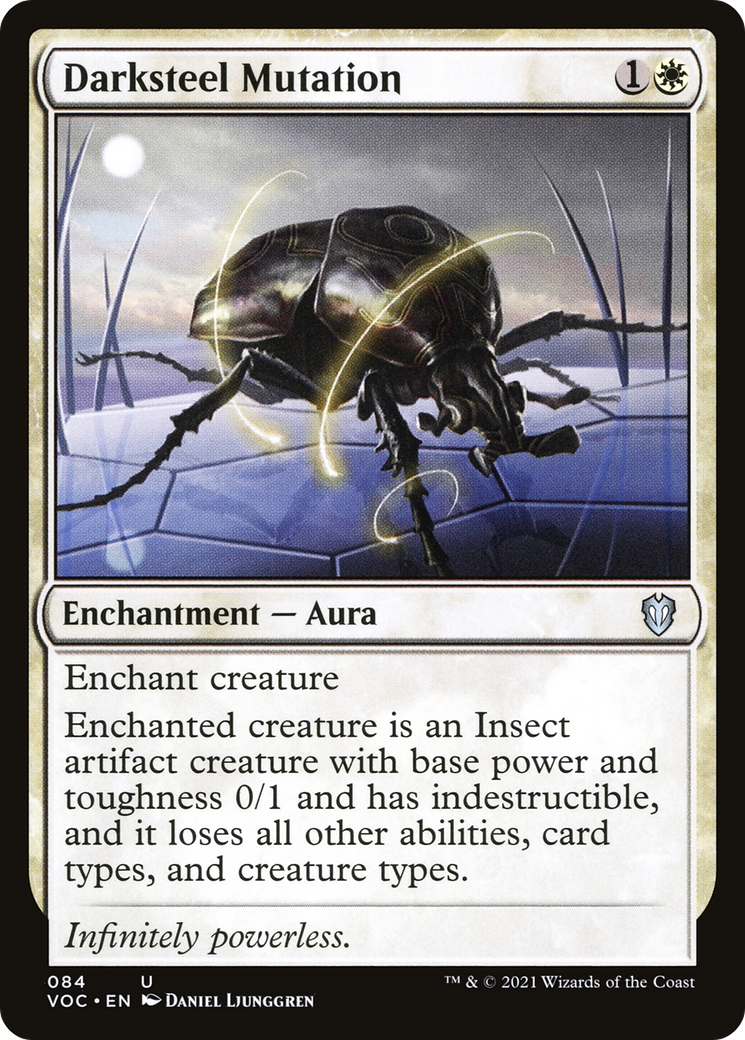 Darksteel Mutation (84) [Commander: Innistrad: Crimson Vow] - Deck Out Gaming