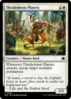 Thistledown Players (35) [Bloomburrow] foil - Deck Out Gaming