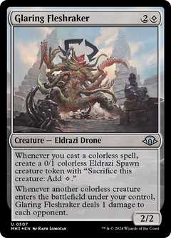 Glaring Fleshraker (Ripple Foil) (507) [Modern Horizons 3] foil - Deck Out Gaming