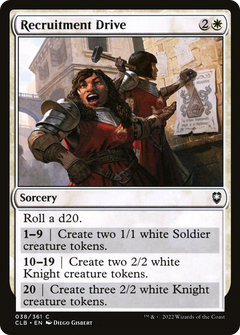 Recruitment Drive (38) [Commander Legends: Battle for Baldur's Gate] foil - Deck Out Gaming
