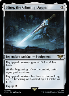 Sting, the Glinting Dagger (250) [The Lord of the Rings: Tales of Middle-earth] - Deck Out Gaming