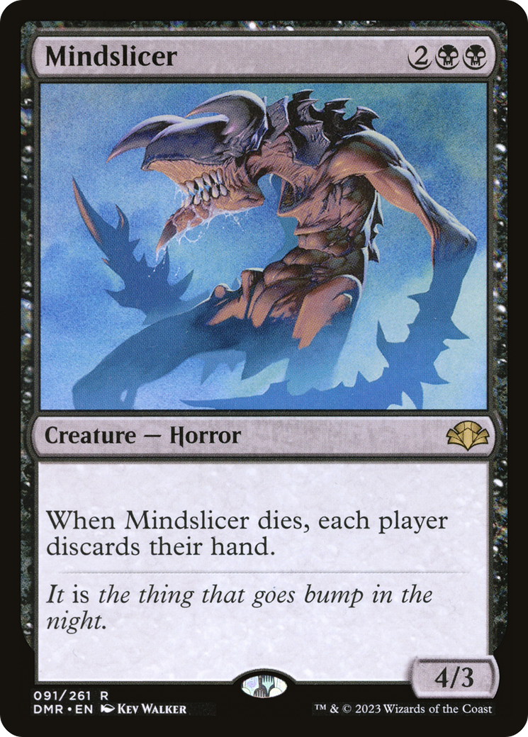 Mindslicer (91) [Dominaria Remastered] foil - Deck Out Gaming