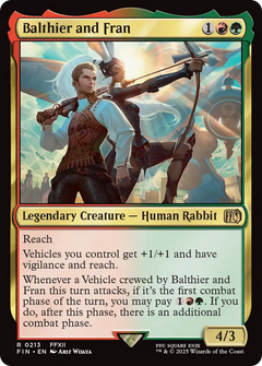 Balthier and Fran (213) [FINAL FANTASY] foil - Deck Out Gaming