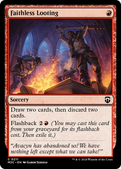 Faithless Looting (211) [Modern Horizons 3 Commander] - Deck Out Gaming