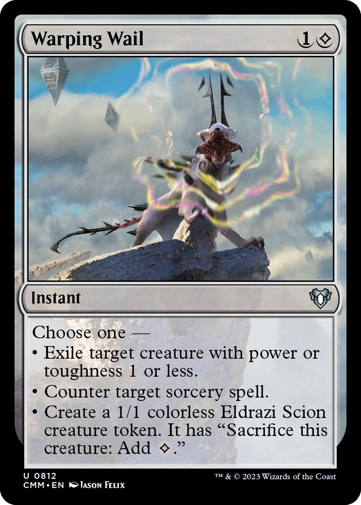 Warping Wail (812) [Commander Masters] - Deck Out Gaming