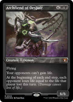 Archfiend of Despair (503) [Commander Masters] etched - Deck Out Gaming