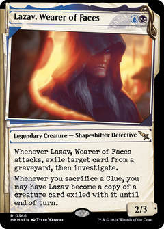 Lazav, Wearer of Faces (Showcase) (0366) (366) [Murders at Karlov Manor] foil - Deck Out Gaming