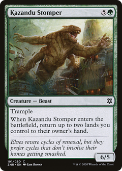 Kazandu Stomper (191) [Zendikar Rising] - Deck Out Gaming