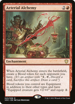 Arterial Alchemy (23) [Commander: Innistrad: Crimson Vow] - Deck Out Gaming