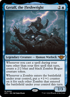 Geralf, the Fleshwright (50) [Outlaws of Thunder Junction] foil - Deck Out Gaming