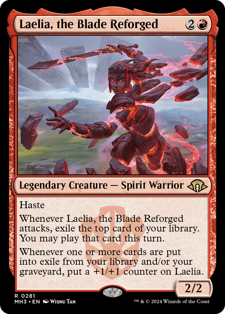 Laelia, the Blade Reforged (281) [Modern Horizons 3] foil - Deck Out Gaming