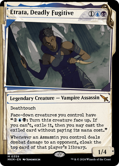 Etrata, Deadly Fugitive (Showcase) (359) [Murders at Karlov Manor] foil - Deck Out Gaming