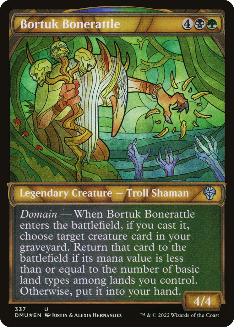 Bortuk Bonerattle (Textured Foil) (337) [Dominaria United] foil - Deck Out Gaming