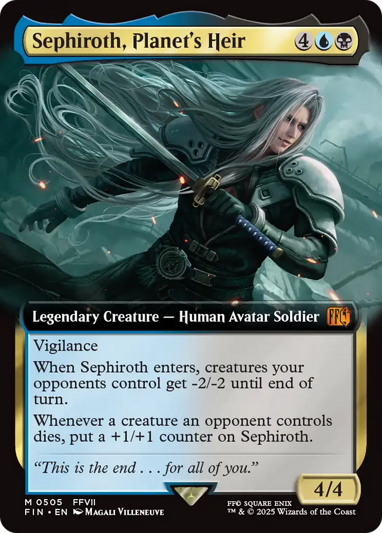 Sephiroth, Planet's Heir (505) [FINAL FANTASY] foil - Deck Out Gaming