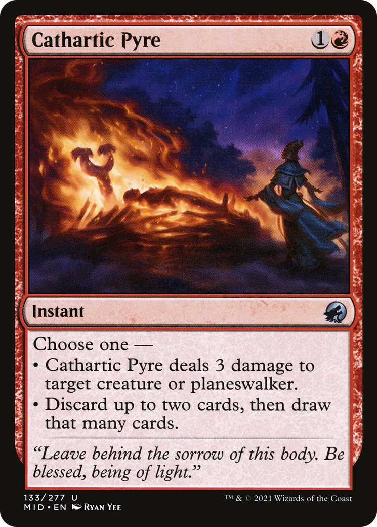 Cathartic Pyre (133) [Innistrad: Midnight Hunt] - Deck Out Gaming