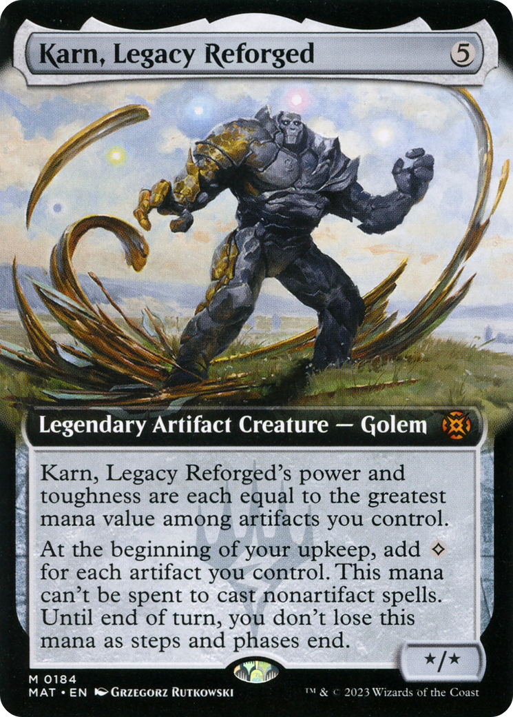 Karn, Legacy Reforged (Extended Art) (184) [March of the Machine: The Aftermath] - Deck Out Gaming