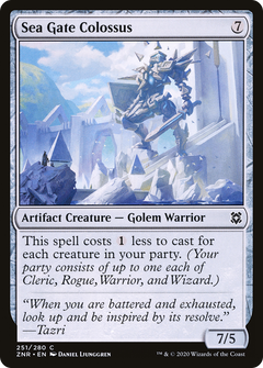 Sea Gate Colossus (251) [Zendikar Rising] foil - Deck Out Gaming