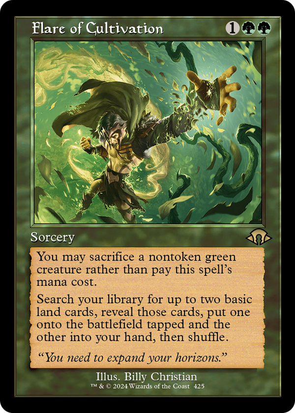 Flare of Cultivation (Retro Frame) (425) [Modern Horizons 3] - Deck Out Gaming