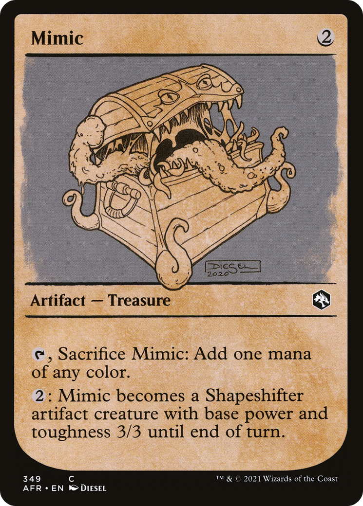 Mimic (Showcase) (349) [Adventures in the Forgotten Realms] foil - Deck Out Gaming