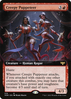 Creepy Puppeteer (376) [Innistrad: Crimson Vow] foil - Deck Out Gaming